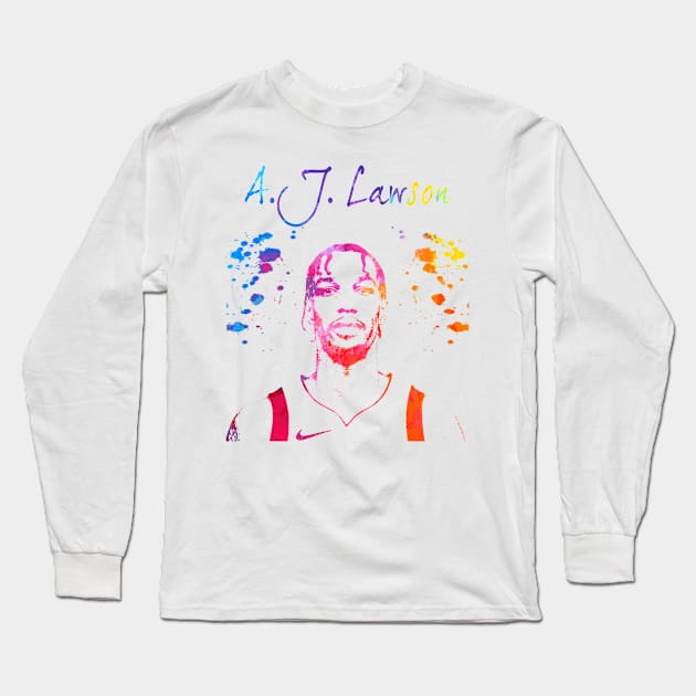 A.J. Lawson Long Sleeve T-Shirt by Moreno Art